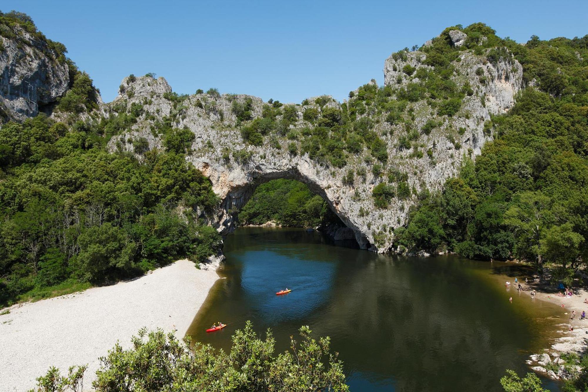 Vallon-Pont-dʼArc Vacanceole - Le Domaine De Chames - Pont D'Arc מתקנים תמונה